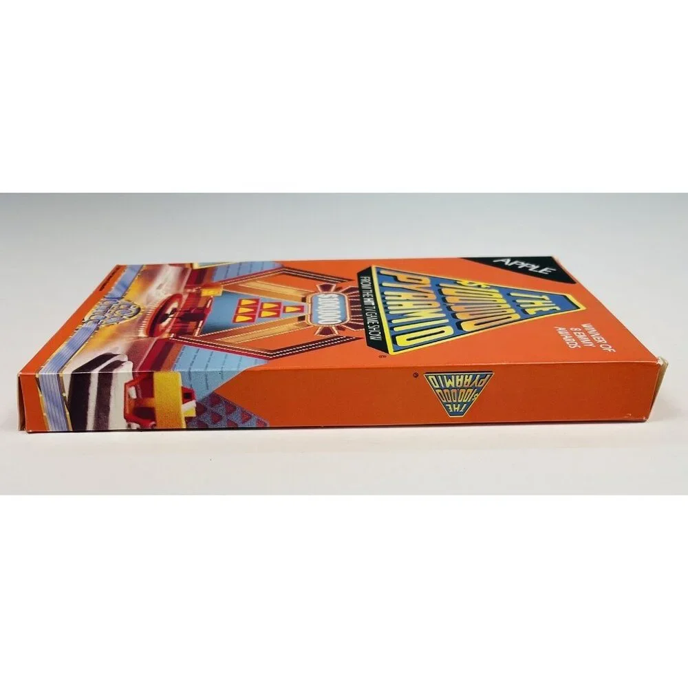 VTG 1987 Basada Box Office The $100,000 Pyramid Apple Game BOX ONLY **No Disk**